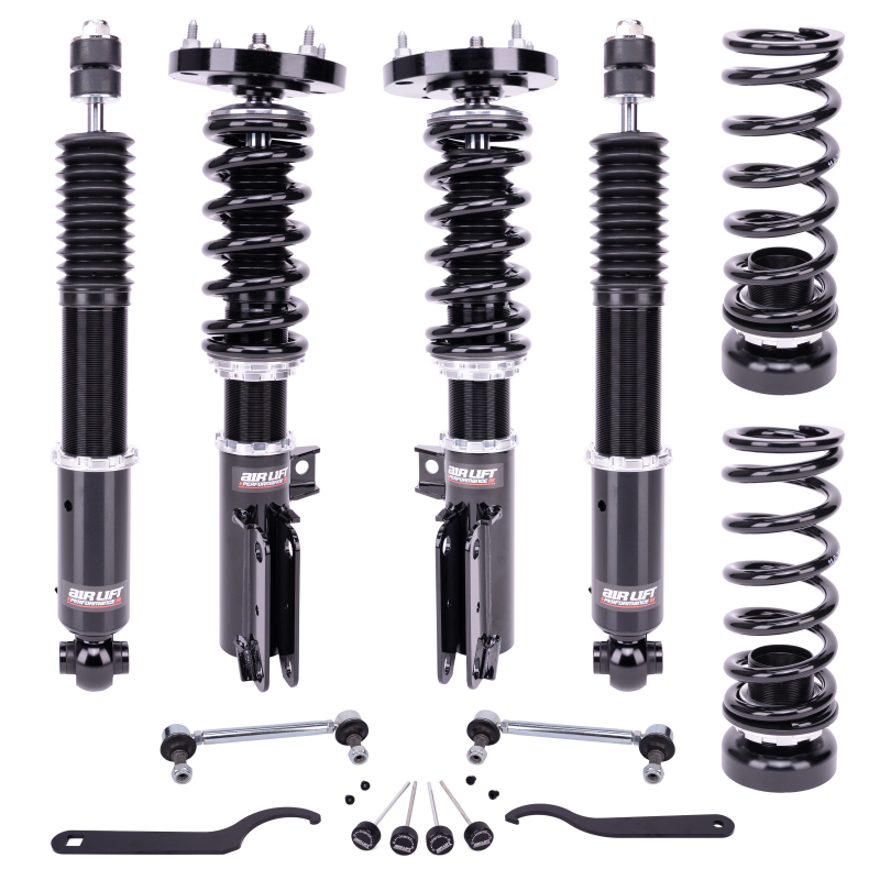 Ford Mustang Suspension Lift Kit - Front + Rear - Air Lift - 32-way damping adjustment - `05-`14